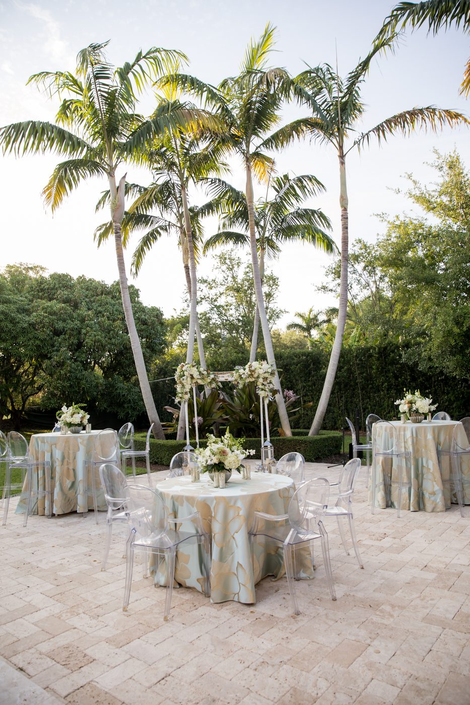Outdoor wedding